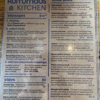 Kulturhaus Brewing - Menu 07/06/24 - Brewpubs Near Me - Pismo Beach, California Kulturhaus Brewing - Menu 07/06/24 - Brewpubs Near Me - Pismo Beach, California