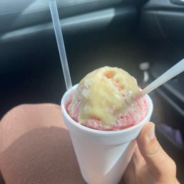 Strawberry dream with condensed milk. Strawberry dream with condensed milk.