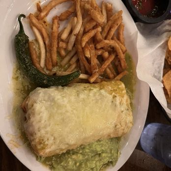 Las Potrancas Mexican Restaurant - Birria Chimichanga - Salad Near Me - Parker, Colorado
