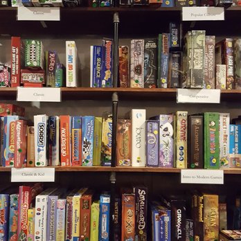The Castle - Games are nicely organized and labeled. - Cafes Near Me - Beverly, Massachusetts The Castle - Games are nicely organized and labeled. - Cafes Near Me - Beverly, Massachusetts