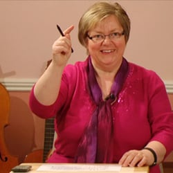 Sheila Joynes - Sheila Joynes -  a superb musician and a great teacher with a much-loved crazy sense of humour.