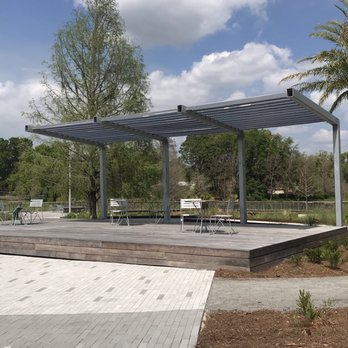 Reiter Park - Seating area that can be used as a stage - Parks Near Me - Longwood, Florida