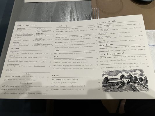Menu photo 5 The Cottage Greenwich, CT