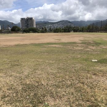 Ala Wai Driving Range - Beautiful skyline, fugly range. Not sure why grass won't grow here? No targets but you could aim for the mounds. - Golf Near Me - Honolulu, Hawaii Ala Wai Driving Range - Beautiful skyline, fugly range. Not sure why grass won't grow here? No targets but you could aim for the mounds. - Golf Near Me - Honolulu, Hawaii