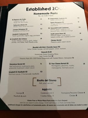 Menu photo 1 Gaetano's Henderson, NV Menu photo 1 Gaetano's Henderson, NV