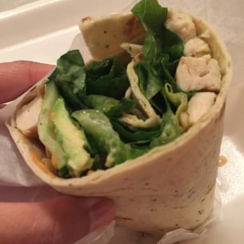 Lolo Kai - Asian Chicken Avo, the dressing and avocado are a good combination! The garlic wrap adds to the already good flavor! - New American Near Me - Galveston, Texas Lolo Kai - Asian Chicken Avo, the dressing and avocado are a good combination! The garlic wrap adds to the already good flavor! - New American Near Me - Galveston, Texas