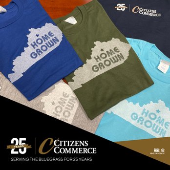 Citizens Commerce Bank - Free tee when you open a student checking account. While supplies last. - Banks & Credit Unions Near Me - Nicholasville, Kentucky Citizens Commerce Bank - Free tee when you open a student checking account. While supplies last. - Banks & Credit Unions Near Me - Nicholasville, Kentucky