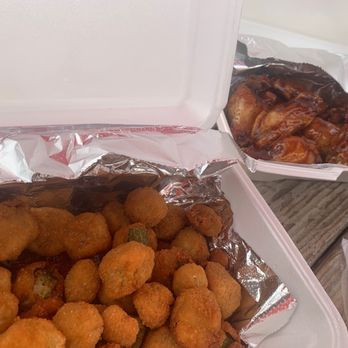 WestSide Square - Hartford - Fried okra, & Honey Bbq wings - Food Trucks Near Me - Hartford, Connecticut