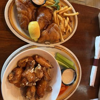 The Fish Grill - Fish n Chips Chicken Wings (10) - Seafood Near Me - Dania Beach, Florida