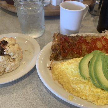 Nancy's Cafe - Round 2! Veggie omelette, crispy hash browns, and biscuits! So so so good!!!! - Breakfast & Brunch Near Me - Auburn, California Nancy's Cafe - Round 2! Veggie omelette, crispy hash browns, and biscuits! So so so good!!!! - Breakfast & Brunch Near Me - Auburn, California