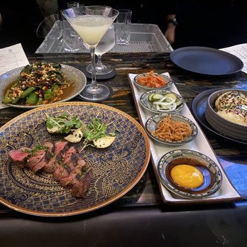 Animae - Wagyu + Mantu + Broccolini - Asian Fusion Near Me - San Diego, California Animae - Wagyu + Mantu + Broccolini - Asian Fusion Near Me - San Diego, California