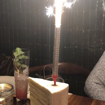 Maison Pickle - 24 - Layer Vanilla Cake Bday Cake to Share - Cocktail Bars Near Me - New York, New York