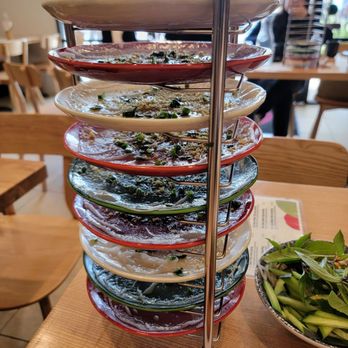 Quan Nhii - Banh Uot Heo Quay aka Rice Paper plates. Yum! - Vietnamese Near Me - Westminster, California Quan Nhii - Banh Uot Heo Quay aka Rice Paper plates. Yum! - Vietnamese Near Me - Westminster, California