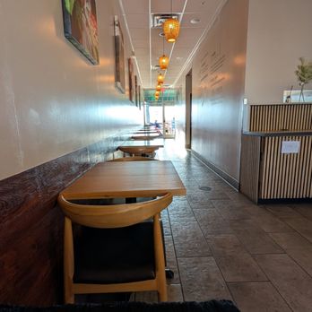 Qamaria Yemeni Coffee - Seating area and also back patio. - Coffee & Tea Near Me - Dublin, Ohio