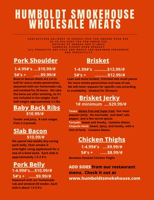 Menu photo 4 Humboldt Smokehouse Eureka, CA