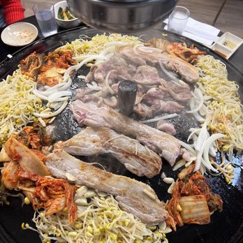 Tong Sam Gyup Goo Yi - Pork belly  Duck - Korean Near Me - Flushing, New York