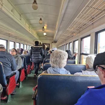 Skunk Train - Inside Skunk Train - Tours Near Me - Fort Bragg, California