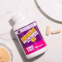 Bariatric Multivitamin Once Daily Capsule with 45mg of Iron