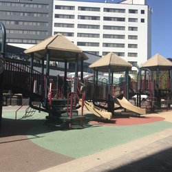 Downtown Playground - Playground with rubber floor