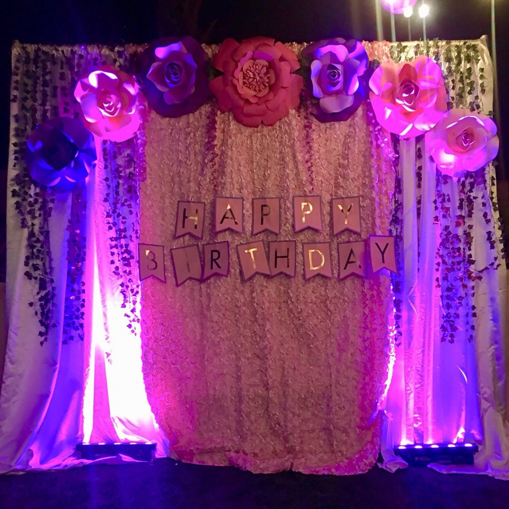 Griffin's Linens - My daughter 7th bday! i rented the table , chair ,back drop & lights from Griffin Linen. Steban is the best to make party the looks elegant - Party Supplies Near Me - Fullerton, California Griffin's Linens - My daughter 7th bday! i rented the table , chair ,back drop & lights from Griffin Linen. Steban is the best to make party the looks elegant - Party Supplies Near Me - Fullerton, California