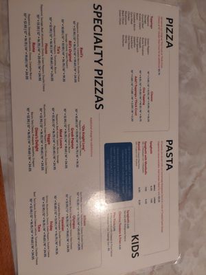 Menu photo 4 Basil's Pizza Palace Northfield, MN