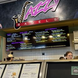 Jazzy Bagels - Menu