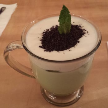 Prince Tea House - Genmaicha matcha tea potted milk foam series PS22 - Desserts Near Me - Brooklyn, New York Prince Tea House - Genmaicha matcha tea potted milk foam series PS22 - Desserts Near Me - Brooklyn, New York