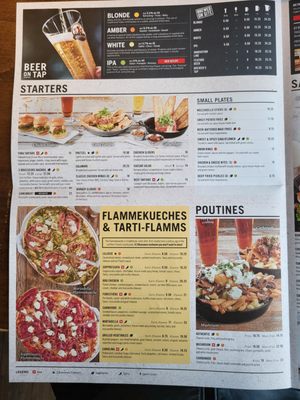 Menu photo 1 3 Brasseurs Ottawa, ON Menu photo 1 3 Brasseurs Ottawa, ON
