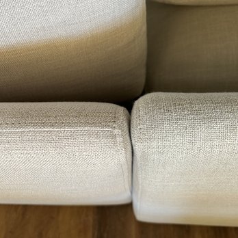 Ashley Store - The left is thinner with a seam on top. The right is wider with no seam. - Furniture Stores Near Me - Bakersfield, California