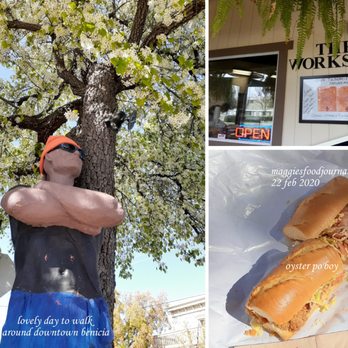 The Workshop - oyster po'boy - Cajun/Creole Near Me - Benicia, California The Workshop - oyster po'boy - Cajun/Creole Near Me - Benicia, California