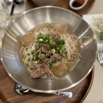 Rin-Tei - Cold noodle soup with oxtail - Asian Fusion Near Me - San Mateo, California Rin-Tei - Cold noodle soup with oxtail - Asian Fusion Near Me - San Mateo, California