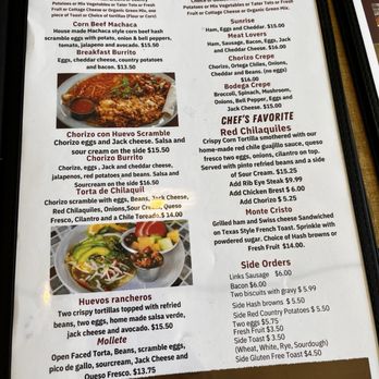 Sunshine Cafe - Page 1 of the menu - Breakfast & Brunch Near Me - Petaluma, California Sunshine Cafe - Page 1 of the menu - Breakfast & Brunch Near Me - Petaluma, California