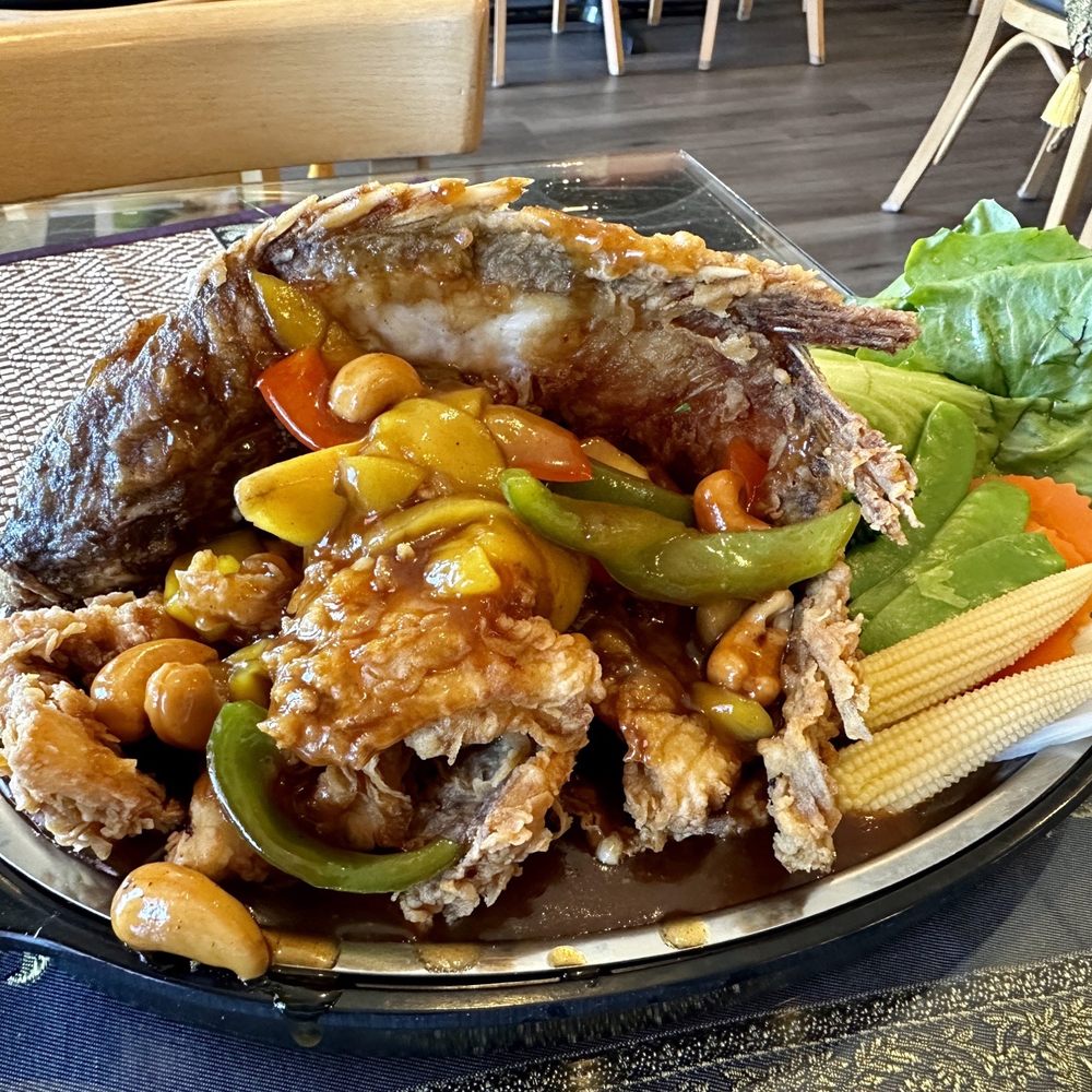 My Thai Restaurant - Spicy Mango Tilapia - Thai Near Me - Frederick, Maryland