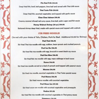 Thai Taste - Menu - Thai Near Me - DuPont, Washington