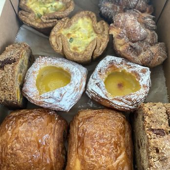 Moonbelly Bakery - This is what I ordered, from quiche, chocolate croissant, banana bread and lemon pastries - Bakeries Near Me - Sacramento, California Moonbelly Bakery - This is what I ordered, from quiche, chocolate croissant, banana bread and lemon pastries - Bakeries Near Me - Sacramento, California