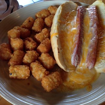 Tailgater's Burger Company - Cheese hotdog - Burgers Near Me - Hope, Arkansas