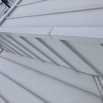 Roofing Innovations - Side wall is now covered by metal roof sidings - Roofing Near Me - La Puente, California Roofing Innovations - Side wall is now covered by metal roof sidings - Roofing Near Me - La Puente, California