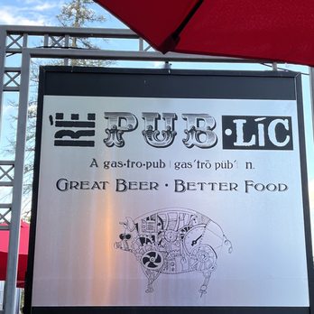 Republic Gastropub - Restaurant sign - Gastropubs Near Me - Bloomfield, Connecticut Republic Gastropub - Restaurant sign - Gastropubs Near Me - Bloomfield, Connecticut