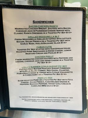Menu photo 8 Chive Vero Beach, FL