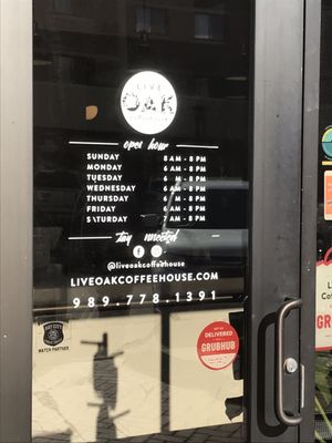 Menu photo 6 Live Oak Coffeehouse Bay City, MI Menu photo 6 Live Oak Coffeehouse Bay City, MI