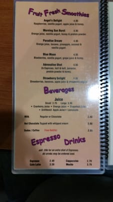 Menu photo 2 Rick's Cafe Los Altos, CA