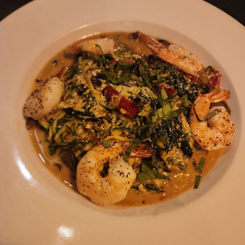 Urban Brick - Pasta Primavera with shrimp - Pizza Near Me - DeLand, Florida Urban Brick - Pasta Primavera with shrimp - Pizza Near Me - DeLand, Florida