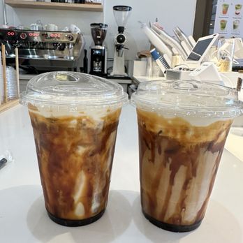 The Moon Coffee - Flame coffee with einspanner foam. - Bubble Tea Near Me - Costa Mesa, California The Moon Coffee - Flame coffee with einspanner foam. - Bubble Tea Near Me - Costa Mesa, California
