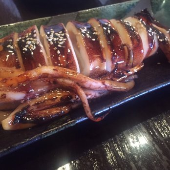 Kiraku - Grilled squid! Must try! - Tapas/Small Plates Near Me - Berkeley, California