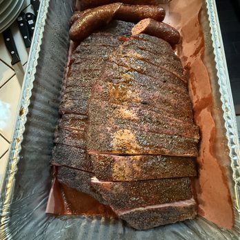 Belly Barbecue - 2 slabs of amazing ribs along with the tasty sausages. - Barbeque Near Me - Folsom, California Belly Barbecue - 2 slabs of amazing ribs along with the tasty sausages. - Barbeque Near Me - Folsom, California