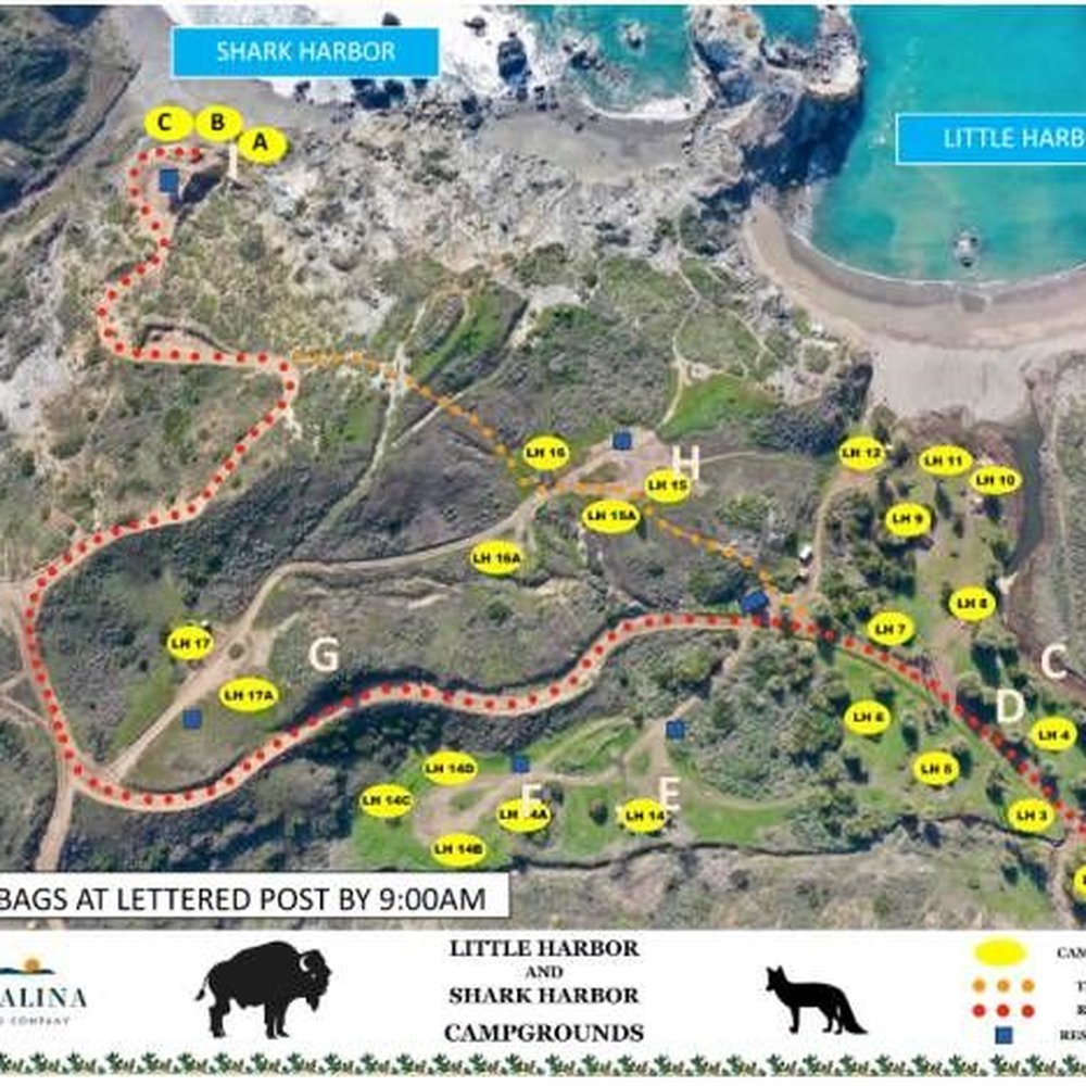 Little Harbor Campground - Map of little harbor campground - Campgrounds Near Me - Avalon, California Little Harbor Campground - Map of little harbor campground - Campgrounds Near Me - Avalon, California