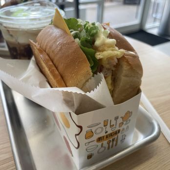 Shokupan Bakehouse - Shrimp Tempura Shokupan Sandwich - Bakeries Near Me - Orlando, Florida