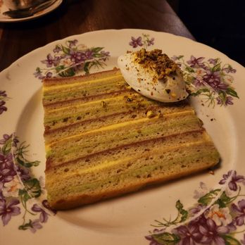 Joe Beef - Hazelnut pistachio cake - Seafood Near Me - Montreal, Quebec Joe Beef - Hazelnut pistachio cake - Seafood Near Me - Montreal, Quebec