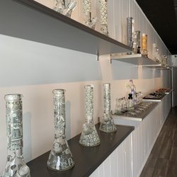 Dr Glass - Glow in the dark glass bongs.