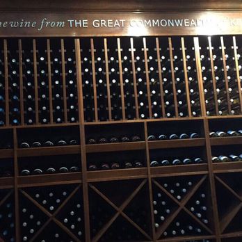Elk Creek Vineyards - Wine wall "fine wine from THE GREAT COMMONWEALTH of KENTUCKY" - Wineries Near Me - Owenton, Kentucky